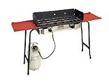 Camp Chef Professional Series DB-60D Pro 60 2 Burner Modular Cooking System, Red/Black