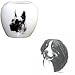 Bernese Mountain Dog Pillow Vase, Porcelain by Rosalinde (4')