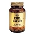 PABA 550 mg - Metabolic process of living cells, 100 Vcaps., (Solgar)