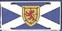 Scotland License Plate (st. andrews cross with rampant lion)