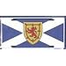 Scotland License Plate (st. andrews cross with rampant lion)