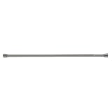 InterDesign Design Forma Shower Curtain Tension Rod - Brushed Stainless Steel - 25-43 Inch