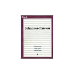 Johannes-Passion, Klavierauszug