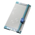 CARL 12218 Bidex Professional Rotary Trimmer, 11 x21 Base, 18 Cut