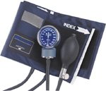 Mabis Signature Series Aneroid Sphygmomanometer, Blue