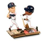 Boston Red Sox Then and Now T. Williams and D. Ortiz Bobblehead (Ted Williams and David Ortiz)