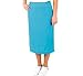 Fundamentals by White Swan Women's Elastic Waist Solid Scrub Skirt