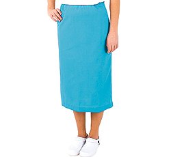 Fundamentals by White Swan Women's Elastic Waist Solid Scrub Skirt