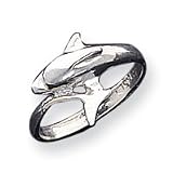 Sterling Silver Dolphin Ring