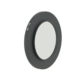 52-72mm Anodized Aluminum Step-up Ring Adapter for Cameras (Black) + Worldwide free shiping