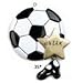 Soccer ball ornament