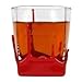 Maker`s Mark Bourbon Whisky Dipped Red Wax Seal Classic Rocks Glass