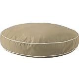 Pet Supplies : 24" Round Canvas Bed - Khaki