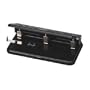 Sparco SPR01796 Heavy-Duty Adjustable 9/32" 3-Hole Punch