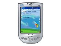 HP iPAQ Pocket PC h4150 - Handheld - Windows Mobile 2003 Premium 400 MHz - RAM: 64 MB - ROM: 32 MB - 3.5 colour TFT ( 320 x 240 ) - IrDA, Bluetooth, Wi-Fi