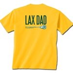 Lax Dad Banner Short Sleeve T-Shirt-Youth - Shirts