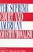 Books : The Supreme Court and American Constitutionalism