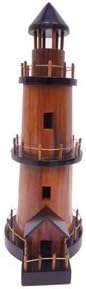 Classic Light House Wooden Toy - Living Room Table Decor