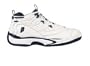 Prince QT Scream Mid Tennis Shoes (Womens) White/Navy