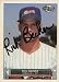 Rich Becker, Visalia Oaks - Twins Affiliate, 1992 Fleer Excel Autographed Card