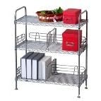 Click here to buy 3 Tier Shelving with Casters Unit by MAXTREND USA.