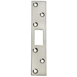 MINTCRAFT HSH-004BN Security Strike, 1-1/8 x 6-Inch, Brushed Nickel