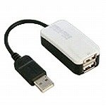 �o�b�t�@���[�R�N���T�v���C Arvel USB2.0�Ή�2�|�[�g�n�u �o�X�p���[ �z���C�g H230WH/