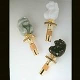 Faberge 3 Mystic Apes Gemstone Wine Bottle Stoppers - Set of 3/612003-W