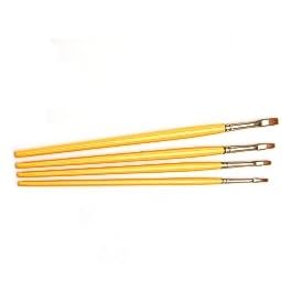 Pastry Artist Brush Set of 4 Brushes by Braun Brush