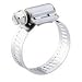 Breeze Power-Seal Stainless Steel Hose Clamp, Worm-Drive, SAE Size 44, 2-5/16" to 3-1/4" Diameter Range, 1/2" Bandwidth (Pack of 10)