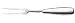 Kitchen & Housewares : Mundial Future Stainless-Steel Cook's Fork with Curved Tines