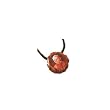 Pope John Paul II Wood Pendant With Adjustable Cord Necklace - 1" Diameter