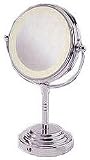 Conair Chrome Double-Sided Lighted Make-up Mirror