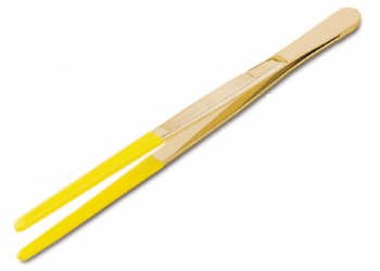 TWEEZER FORCEPS WITH PLASTIC TIPS 8