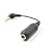Seidio Audio Adaptor (2.5mm male jack to 3.5mm female adaptor) for BlackBerry 8100 Pearl, BlackBerry 8800/8820/8830