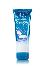 Bath and Body Works Frosted Snowberry Body Cream 8oz 2012 Design