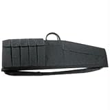 Uncle Mikes Medium Black Tactical Rifle Case w/Fi