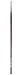 da Vinci Oil & Acrylic Series 1610 Oil Paint Brush, Round Kolinsky Red Sable, Size 8 (1610-08)