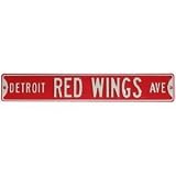 Detroit Redwings Avenue Sign 6 x 36 NHL Hockey Street Sign