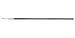 Charles Leonard Inc. Water Color Brushes with Pointed Rounds, # 1, 0.38 Inch Camel Hair, Black Handle, 1 Dozen (73501)