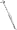 Flute Charm, Sterling Silver