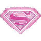 Supergirl Shield 18 Mylar Balloon