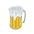 Inflatable Beer Mug Cooler (holds apprx 48 12-Oz cans) Party Accessory (1 count) (1/Pkg)