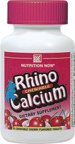 Nutrition Now Rhino Chewable Calcium 60 Chewable Tablets Cherry Flavor