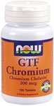 GTF Chromium by NOW Foods - (200mcg - 250 Tablets)