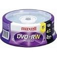 Maxell 634046 Rewritable DVD+RW (15-Pack)