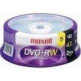 MAXELL 634046 Rewritable DVD+RW