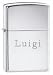 Genuine Zippo windproof lighter packaged in a black plastic gift box with the famous Zippo lifetime guarantee.
