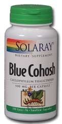 Отзывы Solaray - Blue Cohosh Root, 500 mg, 100 capsules
