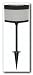 Brinkmann - Endura Series - Moderna Solar Powered LED Garden Light (2-Light Set) (822-0431-2)